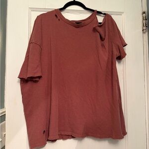 We The Free Vintage Distressed Top